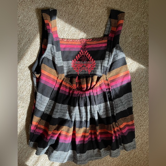 FP embroidered striped swing tank top - Picture 5 of 6